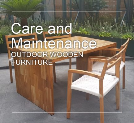 Care and Maintenance of Outdoor Wooden Furniture